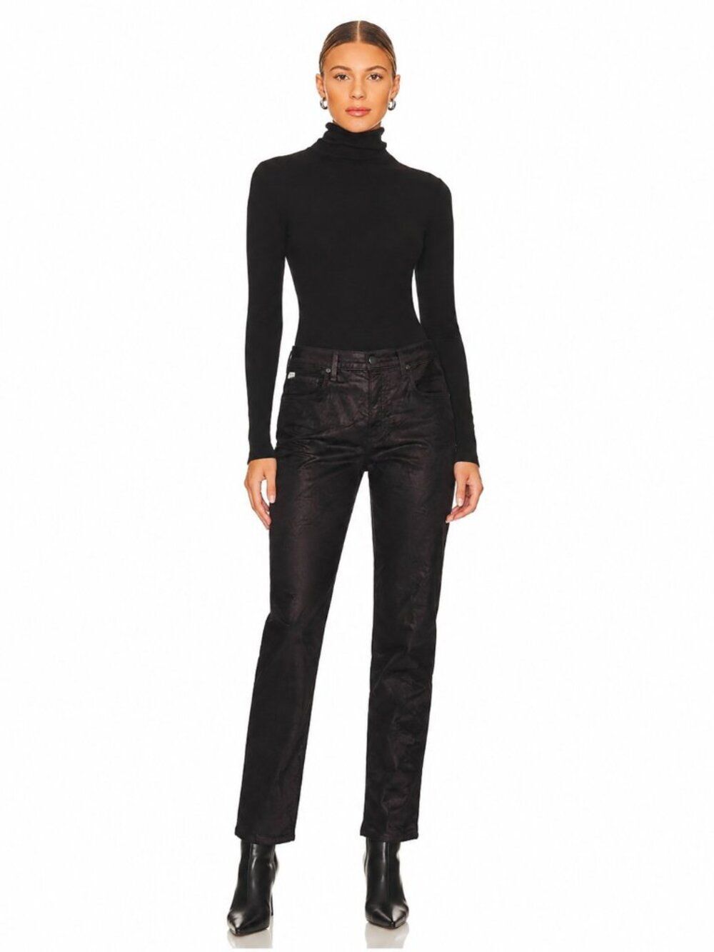 Citizens of humanity delfina straight velvet pant in Chocolate brown Size 29